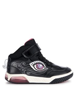 Sneakersy Geox J Inek Girl J36ASB 0NFEW C0922 M Czarny ze sklepu eobuwie.pl w kategorii Buty sportowe dziecięce - zdjęcie 170868183