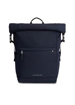 Plecak Tommy Hilfiger Th Signature Rolltop Backpack AM0AM12221 Space Blue DW6 ze sklepu eobuwie.pl w kategorii Plecaki - zdjęcie 170868333