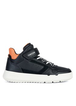 Sneakersy Geox J Hyroo Boy J36GWA 05422 C0038 M Black/Orange ze sklepu eobuwie.pl w kategorii Półbuty dziecięce - zdjęcie 170868384