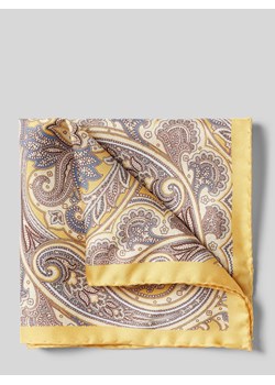 Poszetka jedwabna ze wzorem paisley ze sklepu Peek&Cloppenburg  w kategorii Poszetki i butonierki - zdjęcie 170868974