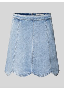 Spódnica jeansowa ze szwami działowymi ze sklepu Peek&Cloppenburg  w kategorii Spódnice - zdjęcie 170869004