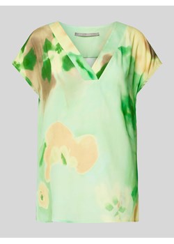 Bluzka jedwabna z efektem batiku ze sklepu Peek&Cloppenburg  w kategorii Bluzki damskie - zdjęcie 170869072