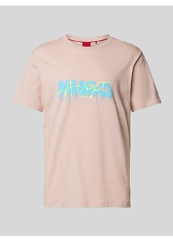 T-shirt z nadrukiem z logo model ‘Dacation’ ze sklepu Peek&Cloppenburg  w kategorii T-shirty męskie - zdjęcie 170869290
