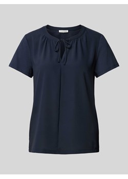 T-shirt z wycięciem w kształcie łezki ze sklepu Peek&Cloppenburg  w kategorii Bluzki damskie - zdjęcie 170869311