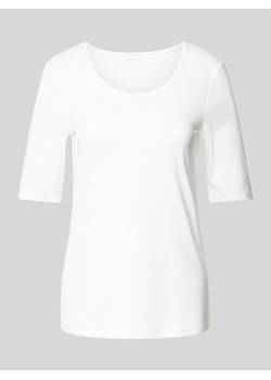 T-shirt z dekoltem w łódkę ze sklepu Peek&Cloppenburg  w kategorii Bluzki damskie - zdjęcie 170869522