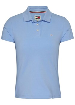 Tommy Hilfiger Koszulka polo w kolorze błękitnym ze sklepu Limango Polska w kategorii Bluzki damskie - zdjęcie 170871940
