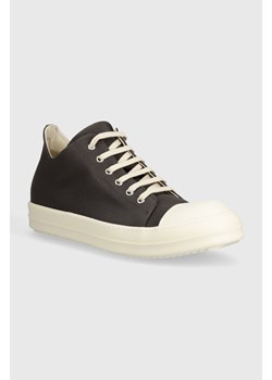 Rick Owens trampki Woven Shoes Low Sneaks męskie kolor szary DU01D1802.CB.7811 ze sklepu PRM w kategorii Trampki męskie - zdjęcie 170874552