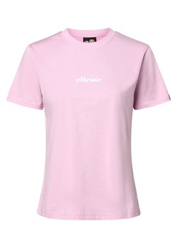 ellesse Koszulka damska - Svetta Tee Kobiety Bawełna różowy jednolity ze sklepu vangraaf w kategorii Bluzki damskie - zdjęcie 170874781