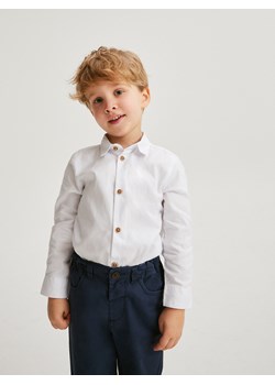 Reserved - Bawełniana koszula - biały ze sklepu Reserved w kategorii Odzież dla niemowląt - zdjęcie 170875764