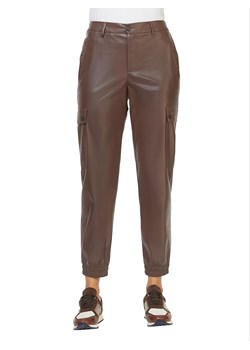 Heine Spodnie w kolorze brązowym ze sklepu Limango Polska w kategorii Spodnie damskie - zdjęcie 170877270