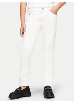 Tommy Hilfiger Jeansy Nora KG0KG07846 Biały Slim Fit ze sklepu MODIVO w kategorii Spodnie chłopięce - zdjęcie 170878231