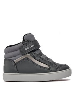 Geox Sneakersy B Gisli Girl B361MF 05410 C9002 M Szary ze sklepu MODIVO w kategorii Buty sportowe dziecięce - zdjęcie 170878703