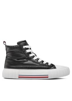 Tommy Hilfiger Sneakersy T3A9-32975-1437999 S Czarny ze sklepu MODIVO w kategorii Trampki dziecięce - zdjęcie 170878762