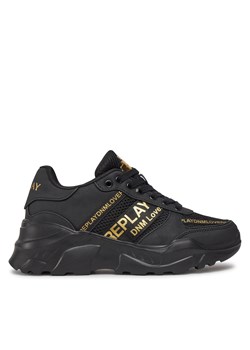 Sneakersy Replay GWS7Z .000.C0007S Black Gold ze sklepu eobuwie.pl w kategorii Buty sportowe damskie - zdjęcie 170879482