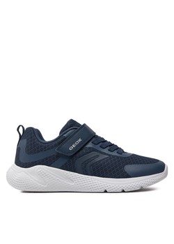 Sneakersy Geox J Sprintye Boy J45GBA 01450 C4002 D Granatowy ze sklepu eobuwie.pl w kategorii Buty sportowe dziecięce - zdjęcie 170879584