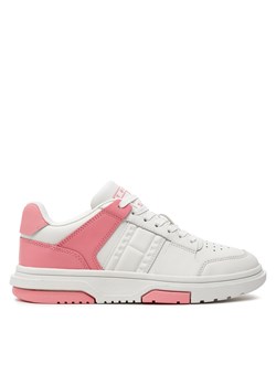 Sneakersy Tommy Jeans The Brooklyn Leather EN0EN02475 Tickled Pink TIC ze sklepu eobuwie.pl w kategorii Buty sportowe damskie - zdjęcie 170879700