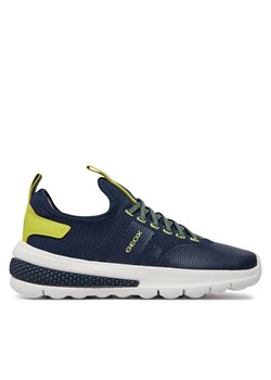 Sneakersy Geox J Activart Boy J45LTB 0159J CF43S D Navy/Lime Green ze sklepu eobuwie.pl w kategorii Buty sportowe dziecięce - zdjęcie 170879704