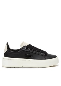 Sneakersy Lacoste Carnaby Platform 745SFA0040 Czarny ze sklepu eobuwie.pl w kategorii Trampki damskie - zdjęcie 170879750