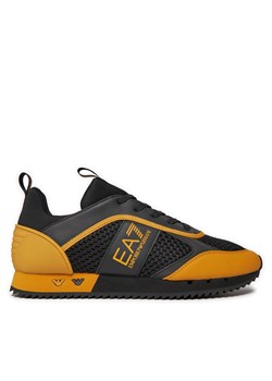 Sneakersy EA7 Emporio Armani X8X027 XK050 T854 Black+Mango Mojito ze sklepu eobuwie.pl w kategorii Buty sportowe męskie - zdjęcie 170879913