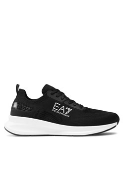 Sneakersy EA7 Emporio Armani X8X149 XK349 N763 Black/Silver ze sklepu eobuwie.pl w kategorii Buty sportowe męskie - zdjęcie 170879914