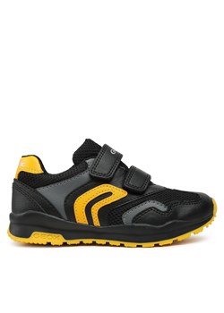 Sneakersy Geox J Pavel Boy J0415A 01454 C0054 S Black/Yellow ze sklepu eobuwie.pl w kategorii Buty sportowe dziecięce - zdjęcie 170879980
