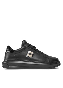 Sneakersy KARL LAGERFELD KL52530N Black Lthr/Mono 00X ze sklepu eobuwie.pl w kategorii Trampki męskie - zdjęcie 170880201