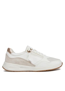 Sneakersy Geox D Bulmya D36NQB 05422 C1002 Off White ze sklepu eobuwie.pl w kategorii Buty sportowe damskie - zdjęcie 170880424