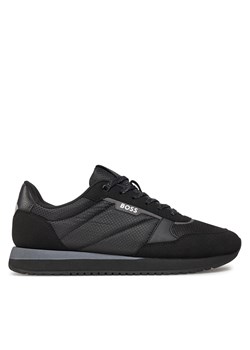 Sneakersy Boss Kai Runn 50503715 Black 005 ze sklepu eobuwie.pl w kategorii Buty sportowe męskie - zdjęcie 170880524