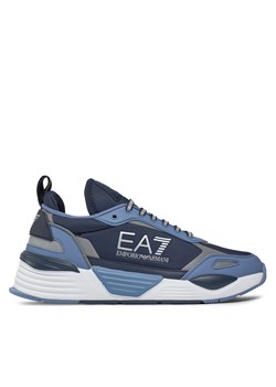 Sneakersy EA7 Emporio Armani X8X159 XK364 S988 Blkiris/C.Blue/Silve ze sklepu eobuwie.pl w kategorii Buty sportowe męskie - zdjęcie 170880811