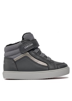 Sneakersy Geox B Gisli Girl B361MF 05410 C9002 M Dk Grey ze sklepu eobuwie.pl w kategorii Trampki dziecięce - zdjęcie 170880893