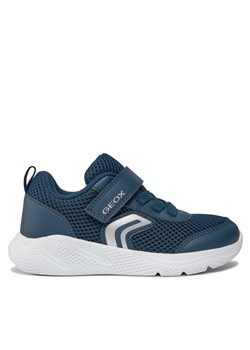 Sneakersy Geox J Sprintye Boy J36GBA 01454 C4002 S Granatowy ze sklepu eobuwie.pl w kategorii Buty sportowe dziecięce - zdjęcie 170881131