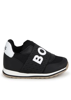Sneakersy Boss J50869 M Black 09B ze sklepu eobuwie.pl w kategorii Buty sportowe dziecięce - zdjęcie 170881233