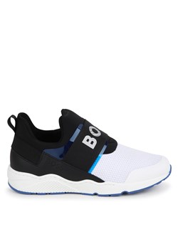 Sneakersy Boss J50853 M Electric Blue 872 ze sklepu eobuwie.pl w kategorii Buty sportowe dziecięce - zdjęcie 170881271