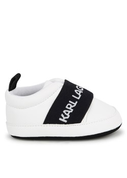 Sneakersy Karl Lagerfeld Kids Z30019 White 10P ze sklepu eobuwie.pl w kategorii Buciki niemowlęce - zdjęcie 170881284