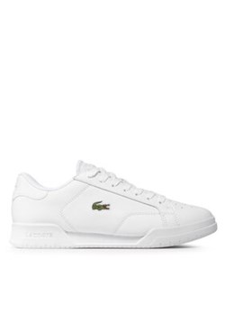 Lacoste Sneakersy Twin Serve 0721 2 Sma 7-41SMA001821G Biały ze sklepu MODIVO w kategorii Buty sportowe męskie - zdjęcie 170881811