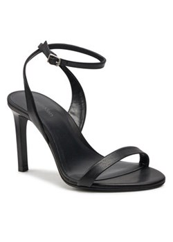 Calvin Klein Sandały Heel Sandal 90 Lth HW0HW01945 Czarny ze sklepu MODIVO w kategorii Sandały damskie - zdjęcie 170881992