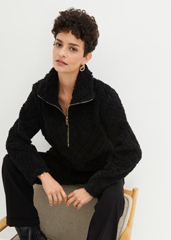 Sweter z polaru baranka ze sklepu bonprix w kategorii Swetry damskie - zdjęcie 170883562
