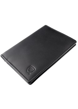 Skórzany portfel RFID na dokumenty oraz dowód rejestracyjny (czarny) ze sklepu Koruma ID Protection w kategorii Portfele męskie - zdjęcie 170883762