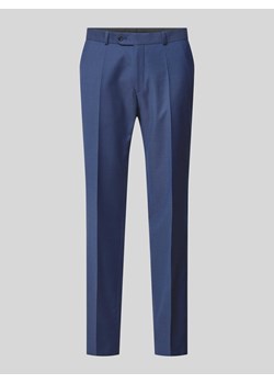 Spodnie do garnituru o kroju regular fit z kantami ze sklepu Peek&Cloppenburg  w kategorii Spodnie męskie - zdjęcie 170885670