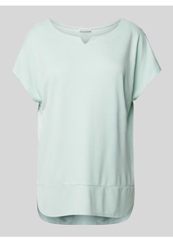 T-shirt w jednolitym kolorze ze sklepu Peek&Cloppenburg  w kategorii Bluzki damskie - zdjęcie 170885734