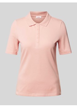 Koszulka polo w jednolitym kolorze ze sklepu Peek&Cloppenburg  w kategorii Bluzki damskie - zdjęcie 170885742