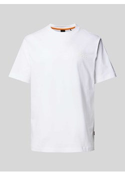 T-shirt z nadrukiem z logo model ‘Telogoboss’ ze sklepu Peek&Cloppenburg  w kategorii T-shirty męskie - zdjęcie 170885803