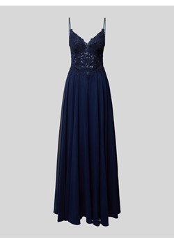 Sukienka wieczorowa z koronkowym obszyciem ze sklepu Peek&Cloppenburg  w kategorii Sukienki - zdjęcie 170885812