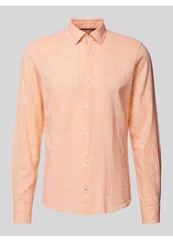 Koszula casualowa o kroju slim fit z kołnierzykiem typu kent ze sklepu Peek&Cloppenburg  w kategorii Koszule męskie - zdjęcie 170885972