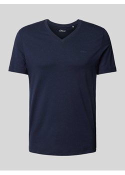 T-shirt z nadrukiem z logo ze sklepu Peek&Cloppenburg  w kategorii T-shirty męskie - zdjęcie 170886011
