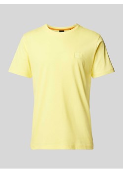 T-shirt z detalem z logo ze sklepu Peek&Cloppenburg  w kategorii T-shirty męskie - zdjęcie 170886114