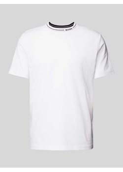 T-shirt z detalem z logo ze sklepu Peek&Cloppenburg  w kategorii T-shirty męskie - zdjęcie 170886181