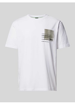 T-shirt z nadrukiem z logo model ‘Teebero’ ze sklepu Peek&Cloppenburg  w kategorii T-shirty męskie - zdjęcie 170886192