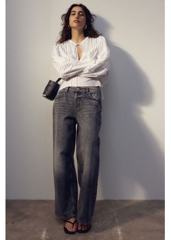 H & M - Bluzka z domieszką ramii - Biały ze sklepu H&M w kategorii Bluzki damskie - zdjęcie 170886293