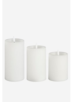 H & M - Świeca Filarowa Led - Biały ze sklepu H&M w kategorii Świece i dyfuzory - zdjęcie 170886334